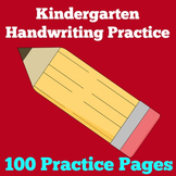 Handwriting Practice for Kindergarten Preschool Worksheets