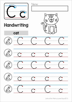 Alphabet Handwriting Practice: Upper and Lower Case Letters by Lavinia Pop