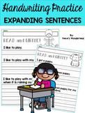 1st-2nd Grade Handwriting Practice Worksheets: Expanding S