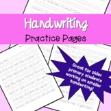 Handwriting Practice - 50 fluency passages