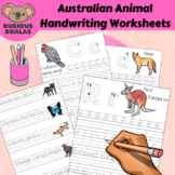 Handwriting Worksheets | A-Z Australian Animals