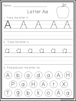 Handwriting Practice - ABC's by Jessibelle | Teachers Pay Teachers