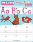 Handwriting Practice Alphabet A B C
