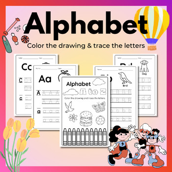 Preview of Handwriting Practice: Alphabet Tracing Worksheet