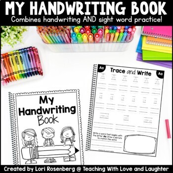 Preview of Handwriting Practice Booklet