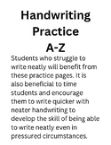 Handwriting Practice Booklet Printable