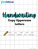 Handwriting Made Easier - Copy Uppercase Letters
