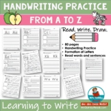 Handwriting Practice | From A to Z | Writing the Alphabet