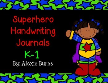 Preview of Handwriting Practice Journal