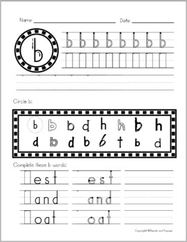 Handwriting Practice - Lower case letter tracing - Handwriting Without ...