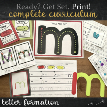 Preview of Complete Handwriting Curriculum Bundle : Ready? Get Set. Print!™