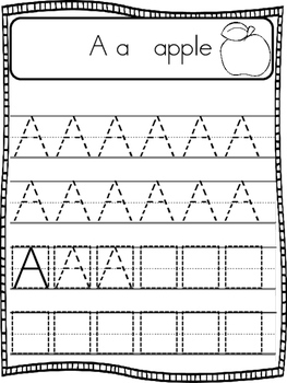 Handwriting Practice - Manuscript {Freebie} by Aloha Elementary | TpT