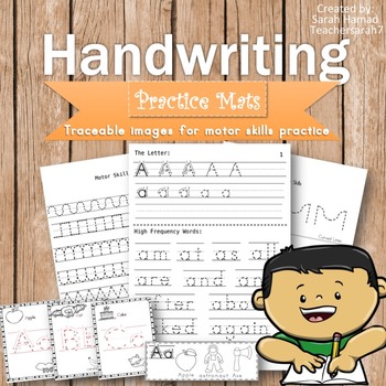 Preview of Handwriting Practice Mats