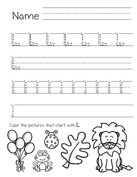 Handwriting Practice Pages--Alphabet and Numeral Writing/Search and Find