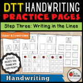 Handwriting Practice Pages-Upper and Lowercase Letters
