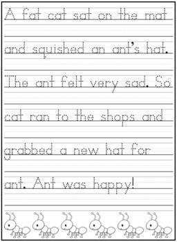 Handwriting Practice Sheets Letter Aa FREEBIE! by Lightbulb Moments ...