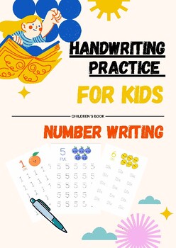 Preview of Handwriting Practice Sheets Number Writing
