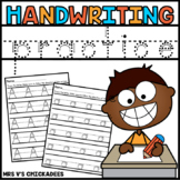 Handwriting Practice Sheets: Tracing Letters in Uppercase 