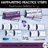 Handwriting Practice Strips | Lowercase Letter Tracing