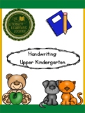 Handwriting Practice: Upper Kindergarten, Lower First Grade