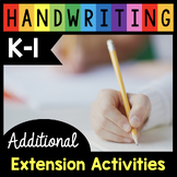 Handwriting Practice Worksheets Assessments Tracing Letter