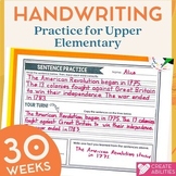 Handwriting Practice and Fine Motor Skill Practice for Upp