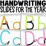 Handwriting Practice for Letter Writing BUNDLE Digital Let