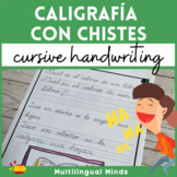 Handwriting Practice in Spanish (cursive) - Caligrafía - P