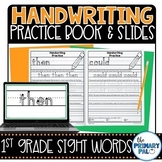 First Grade Sight Words Handwriting Practice Book and Goog