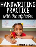 Handwriting Practice with the Alphabet