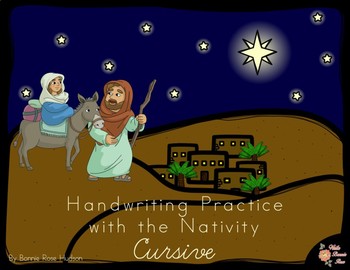 Handwriting Practice with Gingerbread- Cursive