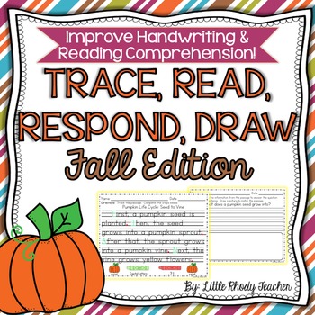 Preview of Handwriting & Reading Comprehension FALL Ed.