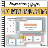 Handwriting Resource: Precursive Formation Gifs Powerpoint