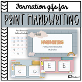 Handwriting Resource: Print Formation Gifs Powerpoint