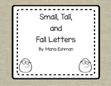 Handwriting: Tall, Small, and Fall Letters