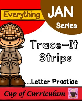 Preview of Handwriting | Trace It Strips