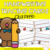 Handwriting Tracing Cards - Queensland Beginners Font PREP