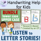 Handwriting Upper and Lower Case BUNDLE - "LISTEN to LETTE