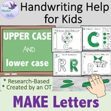 Handwriting Upper and Lowercase - Fine Motor Practice - MA