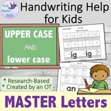 Handwriting Upper and Lowercase - Handwriting Practice - M