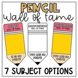 Pencil Wall of Fame