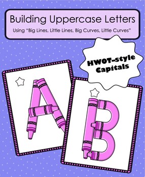 Preview of Handwriting Without Tears Inspired Letter Formation - Capitals / Uppercase