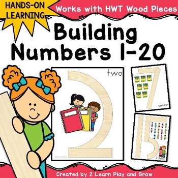 Preview of Handwriting Without Tears Inspired Number Building Cards HWT Numbers