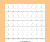 Handwriting Without Tears Number 0-20 Printable Tracing Pr