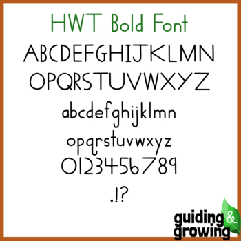 handwriting without tears font