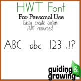 HWT Style - Regular Font