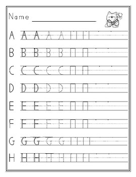 Handwriting Without Tears: Alphabet Uppercase and Lowercase Letter