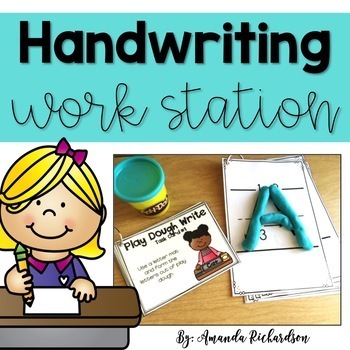 Preview of Handwriting Practice Kindergarten, Alphabet Tracing, Letter Formation
