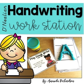 Preview of Handwriting Work Station (D'Nealian)