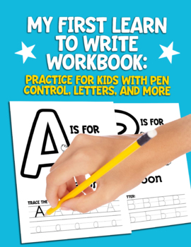 Preview of Handwriting and Letter Tracing Practice Worksheets with Animals